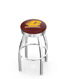 Central Michigan University L8C3C Backless Bar Stool | Central Michigan University Backless Counter Bar Stool