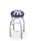 New York Yankees L8C3C Backless Bar Stool | New York Yankees Backless Counter Bar Stool