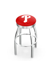 Philadelphia Phillies L8C3C Backless Bar Stool | Philadelphia Phillies Backless Counter Bar Stool