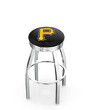 Pittsburgh Pirates L8C3C Backless Bar Stool | Pittsburgh Pirates Backless Counter Bar Stool