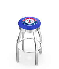 Texas Rangers L8C3C Backless Bar Stool | Texas Rangers Backless Counter Bar Stool