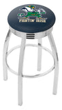 Notre Dame (Leprechaun) L8C3C Backless Bar Stool | Notre Dame (Leprechaun) Backless Counter Bar Stool