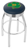 Notre Dame (Shamrock) L8C3C Backless Bar Stool | Notre Dame (Shamrock) Backless Counter Bar Stool