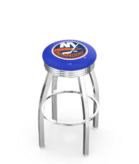 New York Islanders L8C3C Backless Bar Stool | New York Islanders Backless Counter Bar Stool