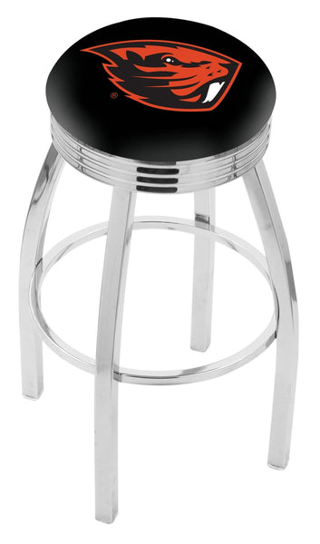 Oregon State University L8C3C Backless Bar Stool | Oregon State University Backless Counter Bar Stool