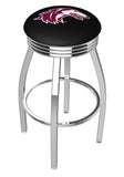 Southern Illinois University L8C3C Backless Bar Stool | Southern Illinois University Backless Counter Bar Stool