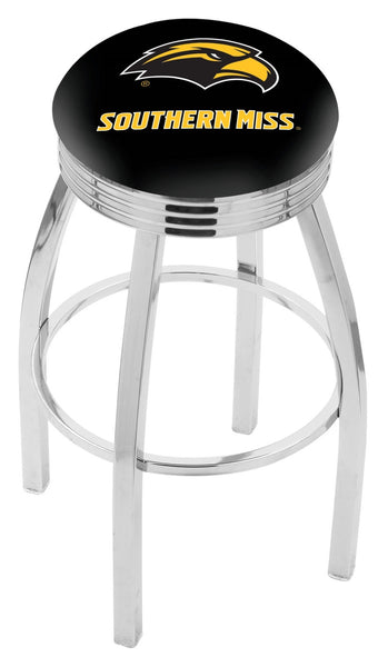 University of Southern Mississippi L8C3C Backless Bar Stool | University of Southern Mississippi Backless Counter Bar Stool