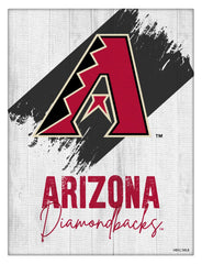 MLB's Arizona D Backs Logo Design 08 Printed Canvas Wall Decor