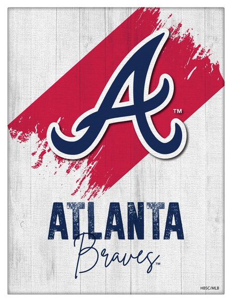 Atlanta Braves Printed Canvas Design 08 | MLB Hanging Wall Decor