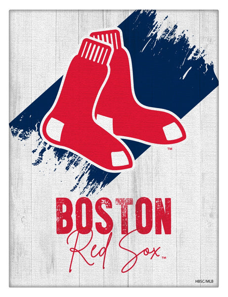 Boston Red Sox Printed Canvas Design 08 | MLB Hanging Wall Decor