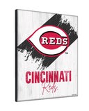Cincinnati Reds Printed Canvas Design 08 | MLB Hanging Wall Decor