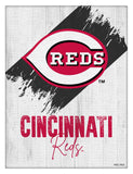 Cincinnati Reds Printed Canvas Design 08 | MLB Hanging Wall Decor