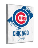 Chicago Cubs Printed Canvas Design 08 | MLB Hanging Wall Decor