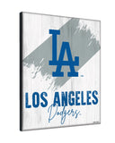 Los Angeles Dodgers Printed Canvas Design 08 | MLB Hanging Wall Decor