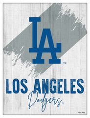 MLB's Los Angeles Dodgers Logo Design 08 Printed Canvas Wall Decor