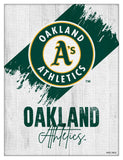 Oakland Athletics Printed Canvas Design 08 | MLB Hanging Wall Decor