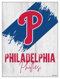 Philadelphia Phillies Printed Canvas Design 08 | MLB Hanging Wall Decor
