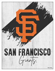 MLB's San Francisco Giants Logo Design 08 Printed Canvas Wall Decor