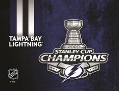 24" X 32" Tampa Bay Lightning 2020 Stanley Cup Printed Canvas
