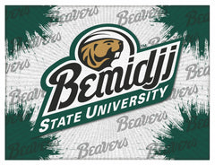 Bemidji State Beavers Logo Wall Decor Canvas