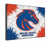 Boise State Broncos Logo Wall Decor Canvas