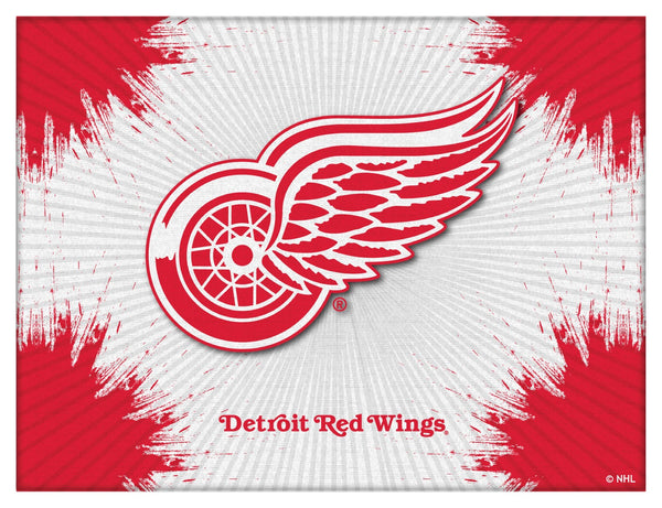 Detroit Red Wings Logo Canvas