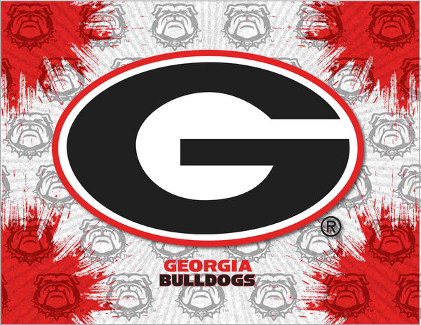 Georgia Bulldogs G Logo Wall Decor Canvas