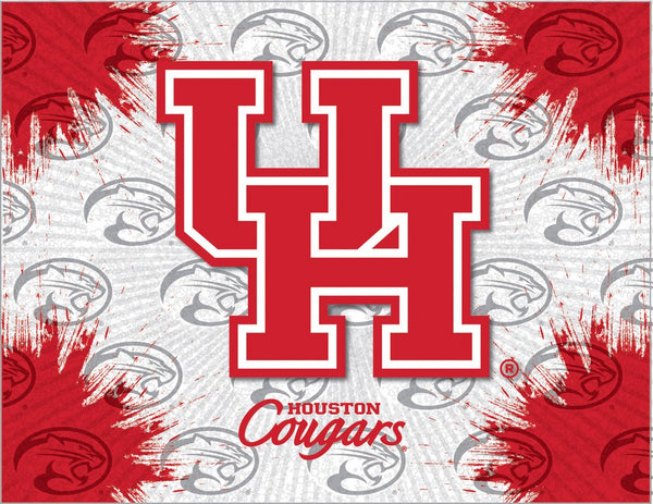 University of Houston Cougars Logo Wall Decor Canvas