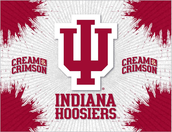 Indiana Hoosiers Logo Wall Decor Canvas