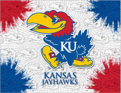 Kansas State University Jayhawks Logo Wall Decor Canvas