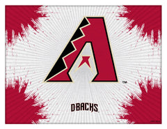 MLB's Arizona D Backs Logo Printed Canvas Wall Decor