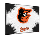 Baltimore Orioles Printed Canvas | MLB Hanging Wall Decor