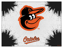MLB's Baltimore Orioles Logo Printed Canvas Wall Decor
