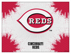 MLB's Cincinnati Reds Logo Printed Canvas Wall Decor