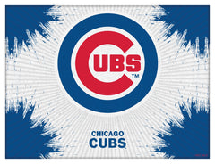 MLB's Chicago Cubs Logo Printed Canvas Wall Decor