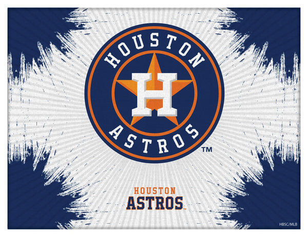 Houston Astros Printed Canvas | MLB Hanging Wall Decor