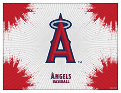 MLB's Los Angeles Angels Logo Printed Canvas Wall Decor