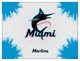 Miami Marlins Printed Canvas | MLB Hanging Wall Decor