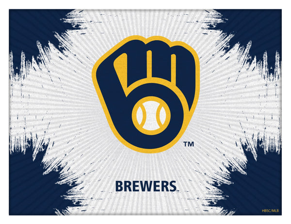 Milwaukee Brewers Printed Canvas | MLB Hanging Wall Decor