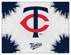 MLB's Minnesota Twins Logo Printed Canvas Wall Decor