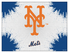 MLB's New York Mets Logo Printed Canvas Wall Decor