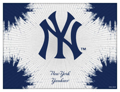 MLB's New York Yankees Logo Printed Canvas Wall Decor