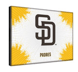 San Diego Padres Printed Canvas | MLB Hanging Wall Decor