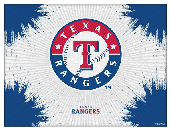 Texas Rangers Printed Canvas | MLB Hanging Wall Decor