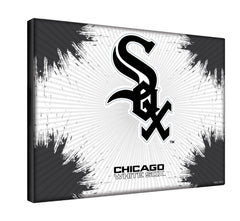 MLB's Chicago White Sox Logo Printed Canvas Wall Decor Side View