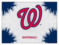 MLB's Washington Nationals Logo Printed Canvas Wall Decor