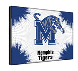 Memphis Tigers Logo Wall Decor Canvas