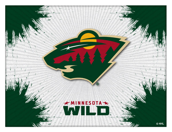 Minnesota Wild Logo Canvas