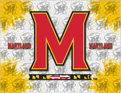 Maryland Terrapins Logo Wall Decor Canvas