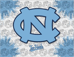 North Carolina Tarheels Logo Wall Decor Canvas